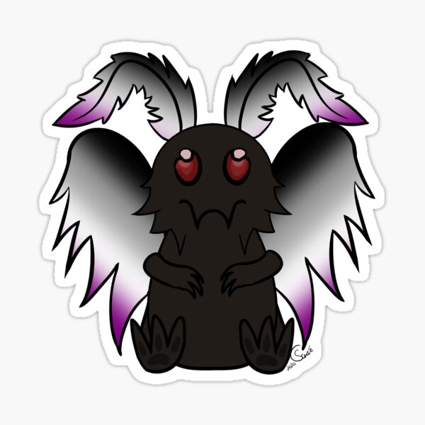Mothman - Ace Pride Sticker