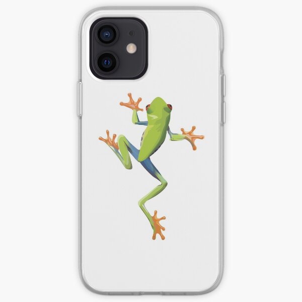 Greenery tree-frog iPhone Flexible Hülle