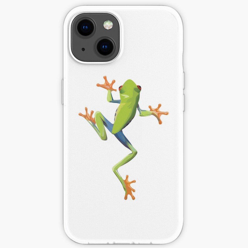 Greenery tree-frog iPhone Case