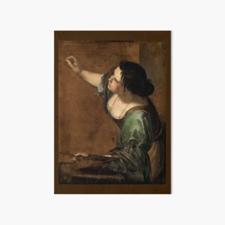 Aperçu de l'œuvre  Artemisia a été la première femme à devenir membre de l'Accademia di Arte del Disegno à Florence et avait une clientèle internationale. créée et vendue par Amanda1775.