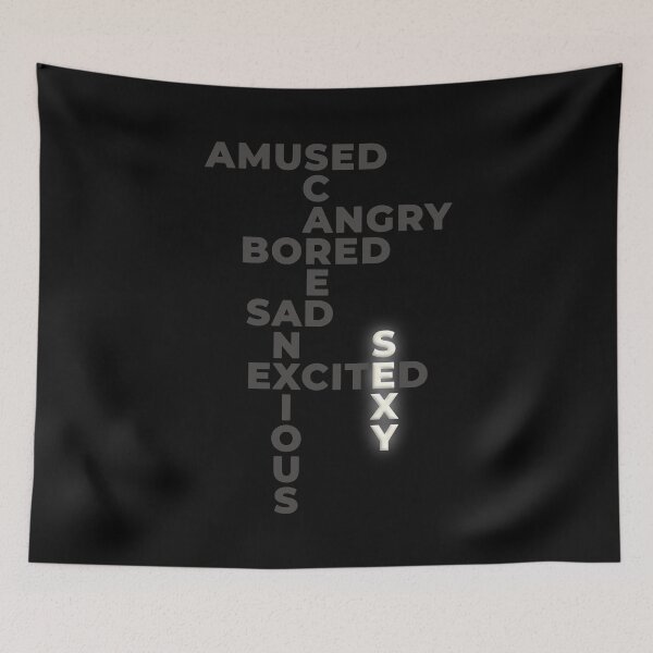 Item preview, “Sexy” - Giggles’ Mood Shirt (Black) - Westworld Season 3 designed and sold by betterchemicals.