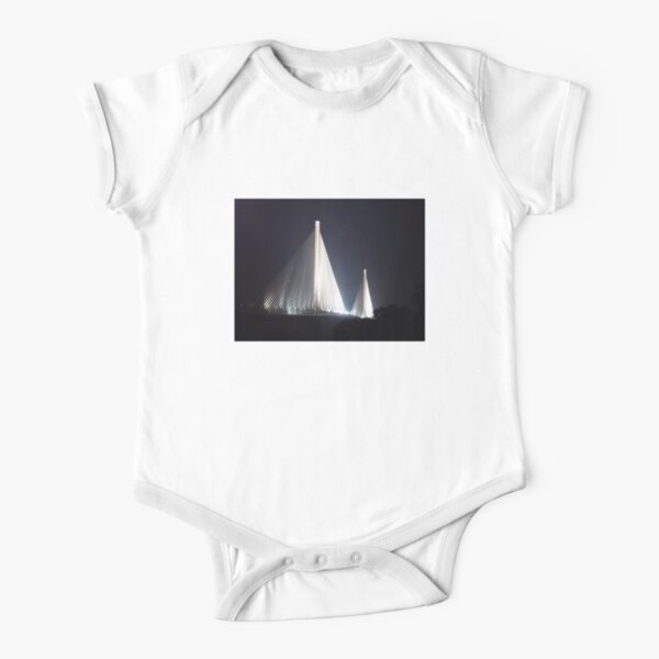 Download Centenary Short Sleeve Baby One Piece Redbubble PSD Mockup Templates