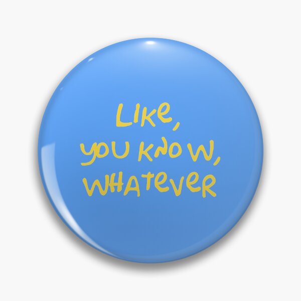 Item preview, Like, You Know, Whatever (Simpsons Lisa Quote - Yellow) designed and sold by Fanboys Anonymous.
