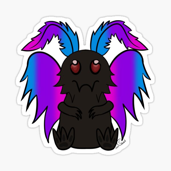 Mothman - Agndrogyne Pride Sticker