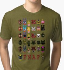 20 Nights at Freddy's Tri-blend T-Shirt