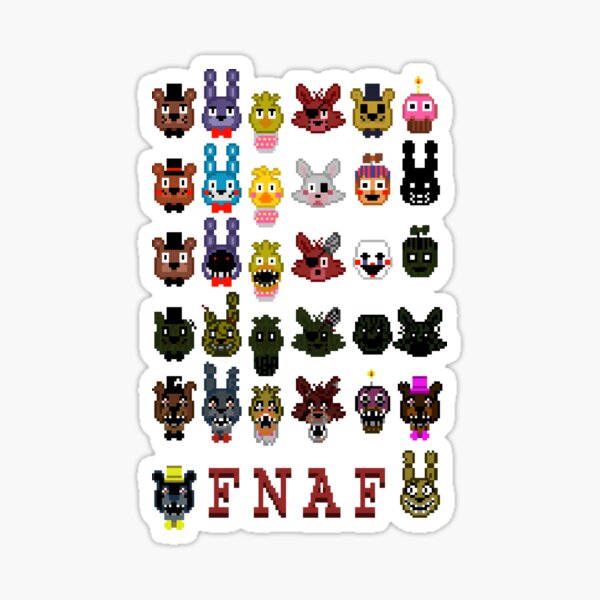 20 Nights at Freddy's Sticker