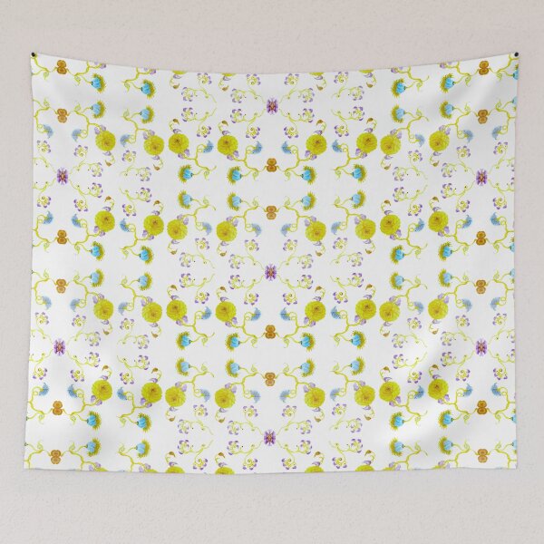 Item preview, Poppies and Roses Swirling Around designed and sold by lissi kaplan.