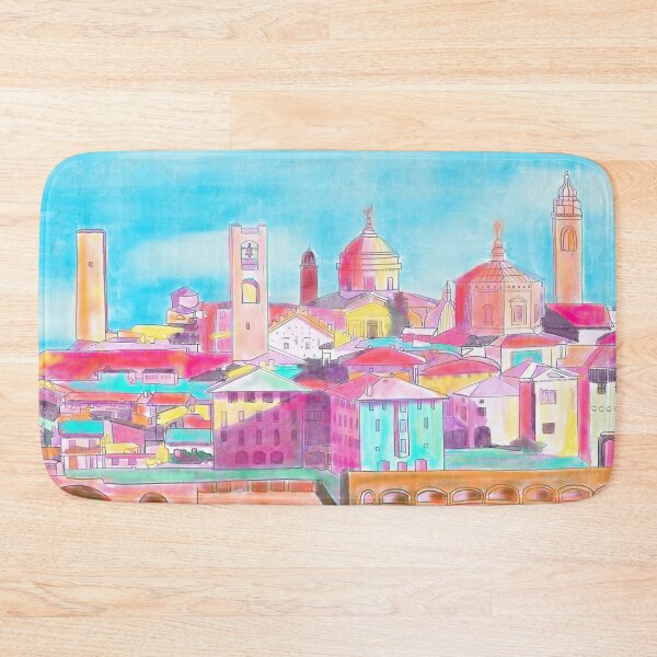 Item preview, Bergamo, art-print designed and sold by AtelierAdriana.