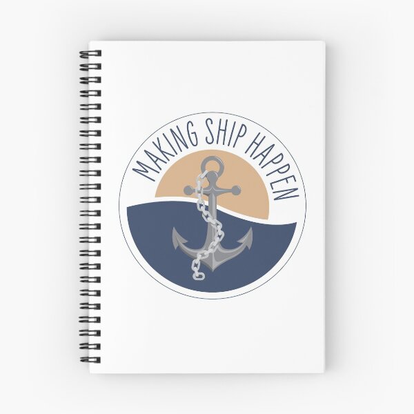 Item preview, Making Ship Happen - Anchor and Chain Nautical designed and sold by thesailfish.
