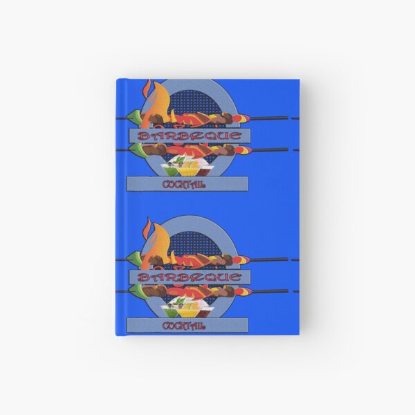 Barbecue cocktail fun Hardcover Journal