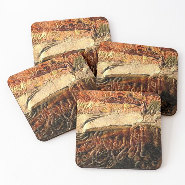 Item preview, Surrealist dreaming pool in an embossed 3D style designed and sold by Sylvan Myst.
