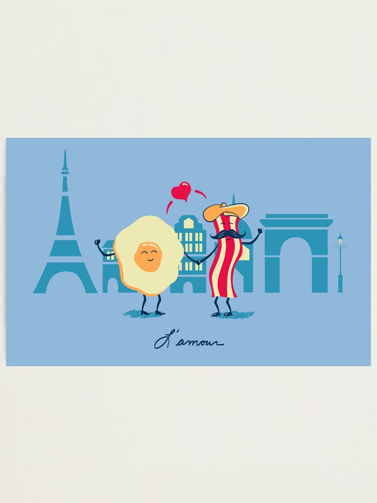 Thumbnail 1 of 3, Photographic Print, L'amour designed and sold by fishbiscuit.