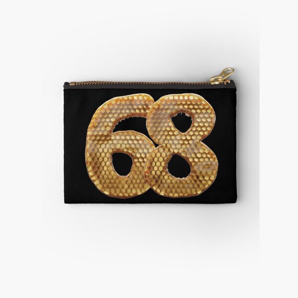 Item preview, 68 Number 3d Honey Numbers Font designed and sold by HelloFromAja.