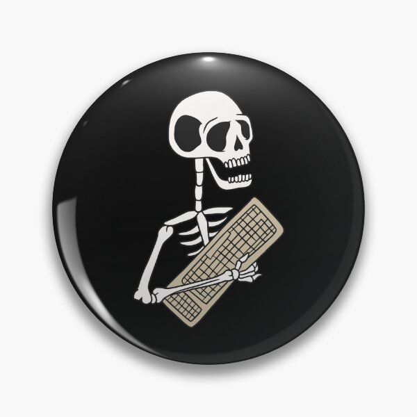 Item preview, Skeleton with keyboard designed and sold by DerSenat.