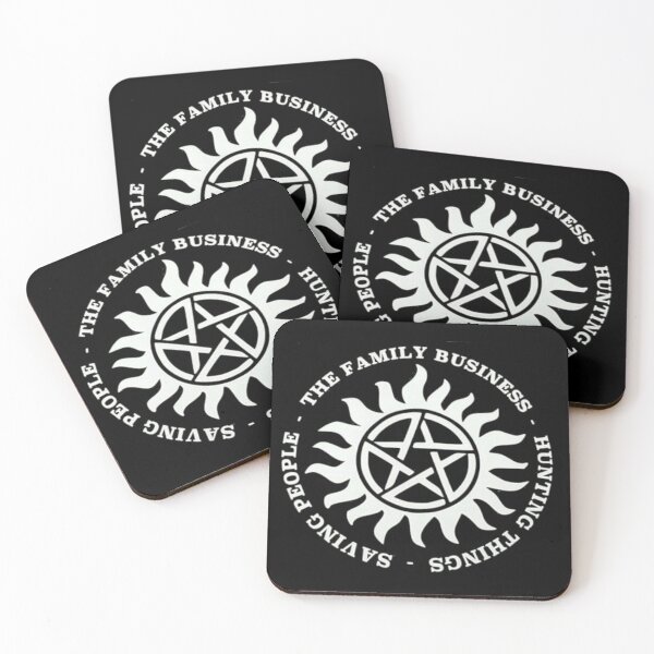 Supernatural Coasters (Set of 4)