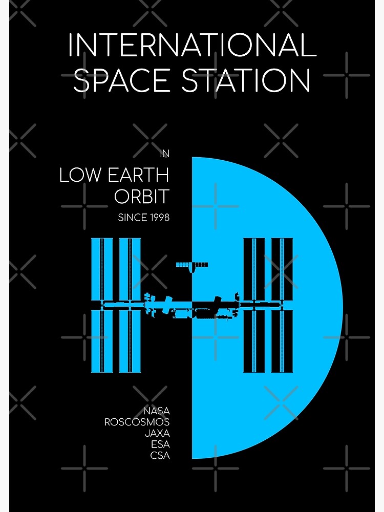 International Space Station. In Low Earth Orbit Since 1998 by BGALAXY
