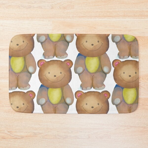 Item preview, A Cute Smiling Teddy Bear designed and sold by LADYGOODMOOD.