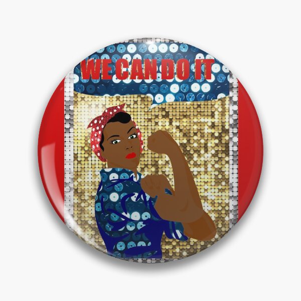 Item preview, african rosie the riveter  designed and sold by Gossip Rag.