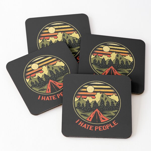 Item preview, Camping | I hate people designed and sold by DerSenat.