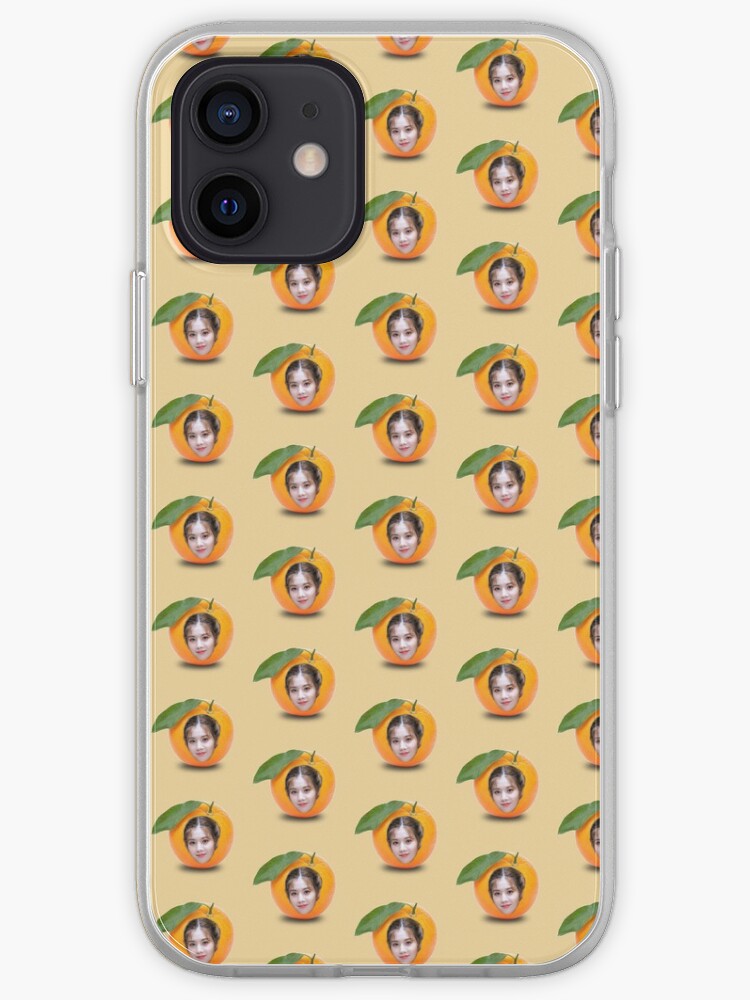 Iz One Kwon Eunbi Orenji Orange Iphone Case By Luvmuffeen Redbubble