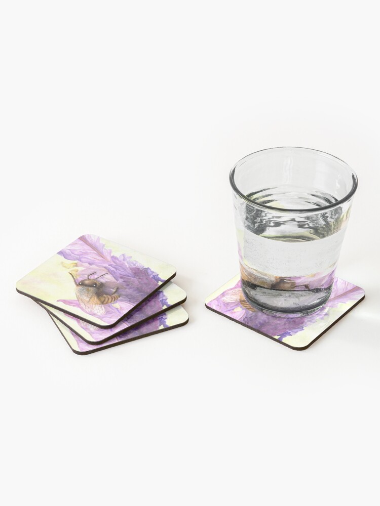 Alternate view of Bee Bliss Coasters (Set of 4)
