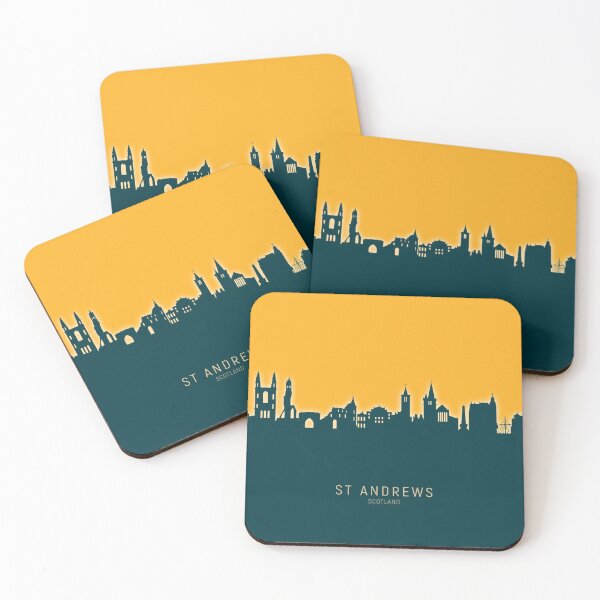 Item preview, St Andrews Scotland Skyline designed and sold by ArtPrints.
