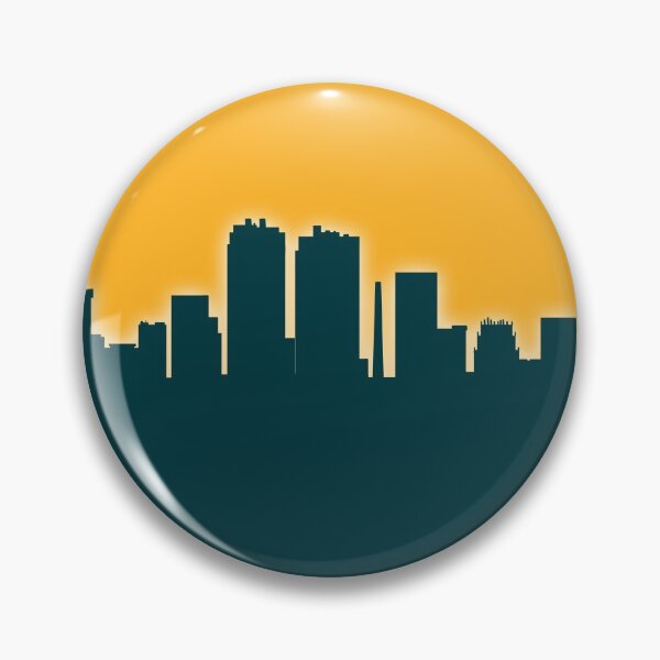 Artikelvorschau, Fort Worth Texas Skyline entworfen und verkauft von ArtPrints.
