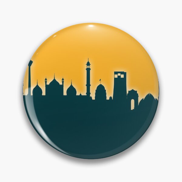 Artikelvorschau, Skyline von Neu-Delhi, Indien entworfen und verkauft von ArtPrints.
