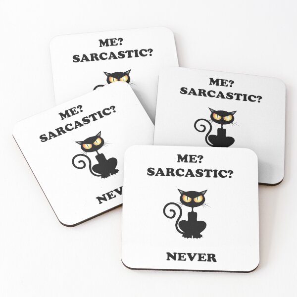 Item preview, Sarcastic Cat designed and sold by RebeccaRe.