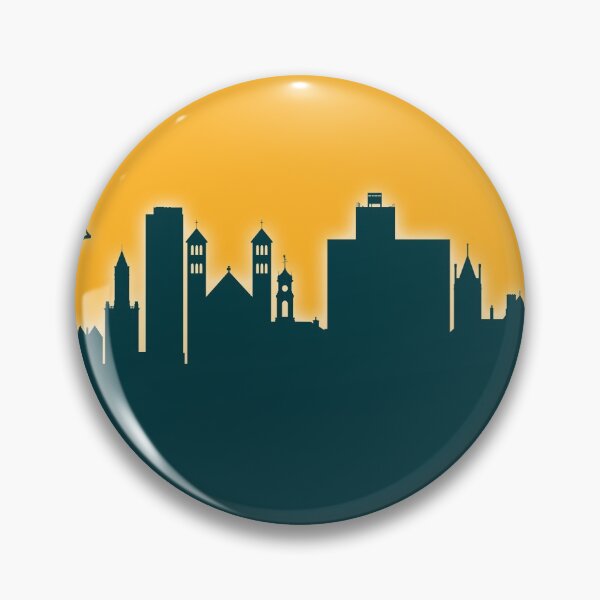 Item preview, Middlesbrough England Skyline designed and sold by ArtPrints.