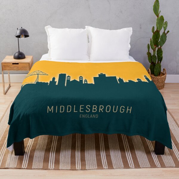 Item preview, Middlesbrough England Skyline designed and sold by ArtPrints.