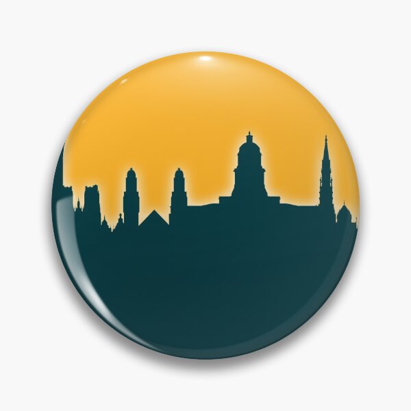 Item preview, Brussels Belgium Skyline designed and sold by ArtPrints.