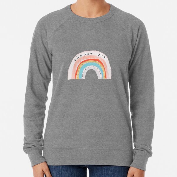 Choisissez la joie Sweatshirt léger