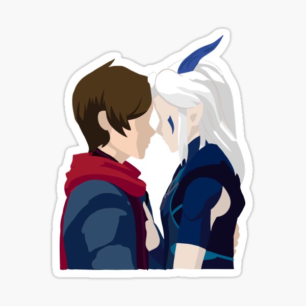 Callum & Rayla Sticker