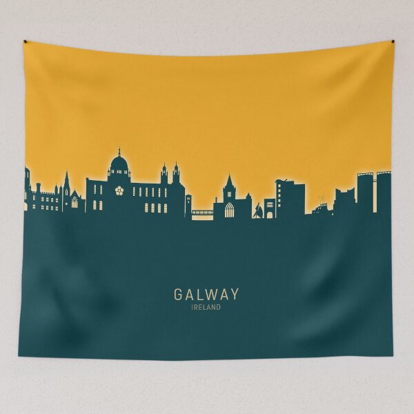 Item preview, Galway Ireland Skyline designed and sold by ArtPrints.