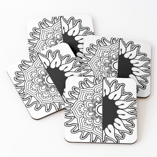 Item preview, Sunflower Mandala designed and sold by digimart.