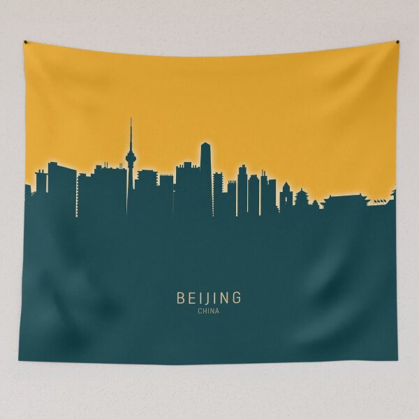Item preview, Beijing China Skyline designed and sold by ArtPrints.
