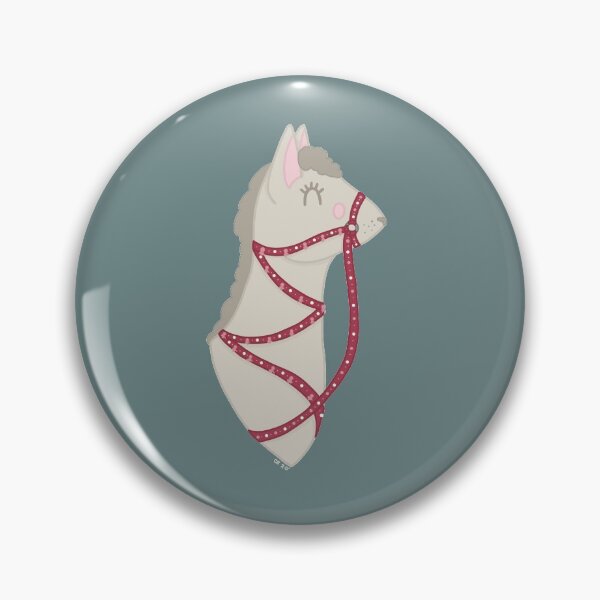 Item preview, Boho Llama Sticker Pink & Blue Grey designed and sold by dreamdrawer15.