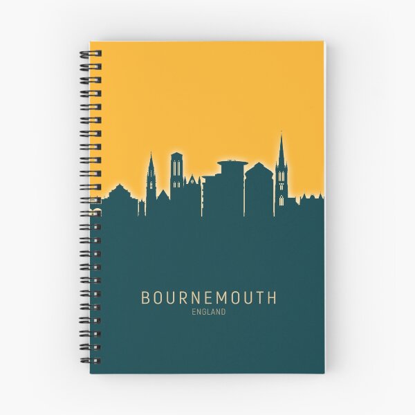 Item preview, Bournemouth England Skyline designed and sold by ArtPrints.