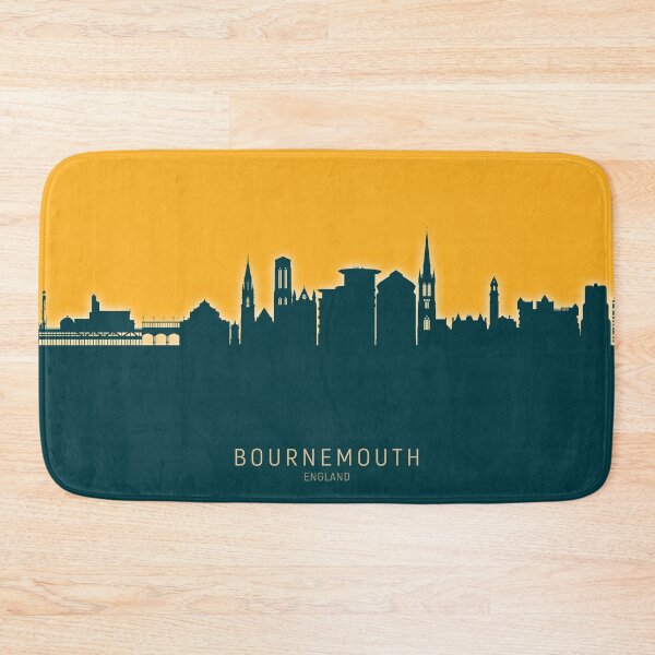 Item preview, Bournemouth England Skyline designed and sold by ArtPrints.