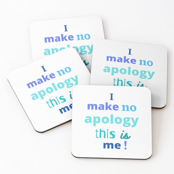 Item preview, I Make No Apology This Is Me designed and sold by Kerry T.