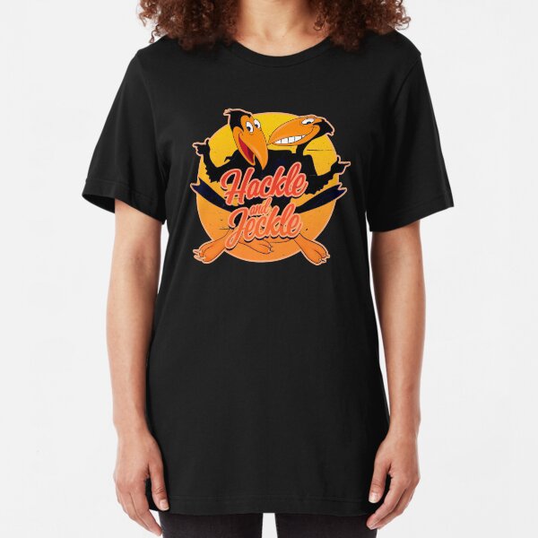 Heckle and Jeckle - TV Cartoons Slim Fit T-Shirt