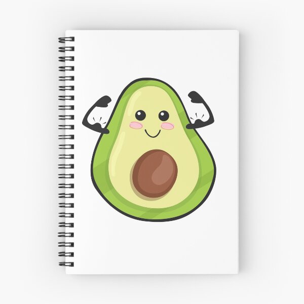 Item preview, Cute Avocado Healthy designed and sold by BrightLightArts.