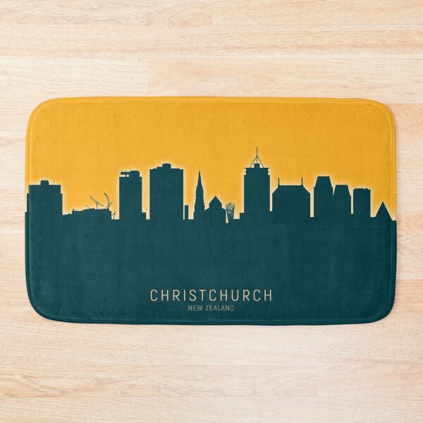 Artikelvorschau, Christchurch New Zealand Skyline entworfen und verkauft von ArtPrints.