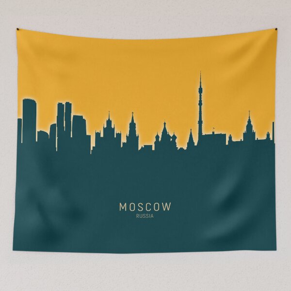 Item preview, Moscow Russia Skyline designed and sold by ArtPrints.