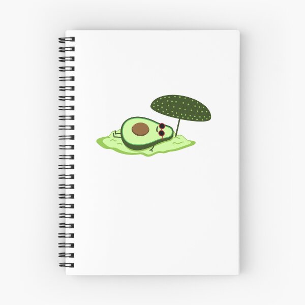 Item preview, Funny avocado on the beach designed and sold by spontania.