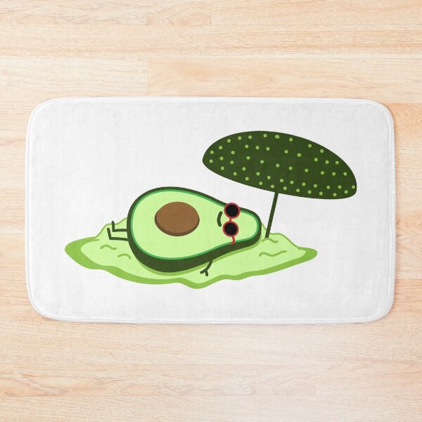 Item preview, Funny avocado on the beach designed and sold by spontania.