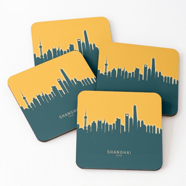 Item preview, Shanghai China Skyline designed and sold by ArtPrints.