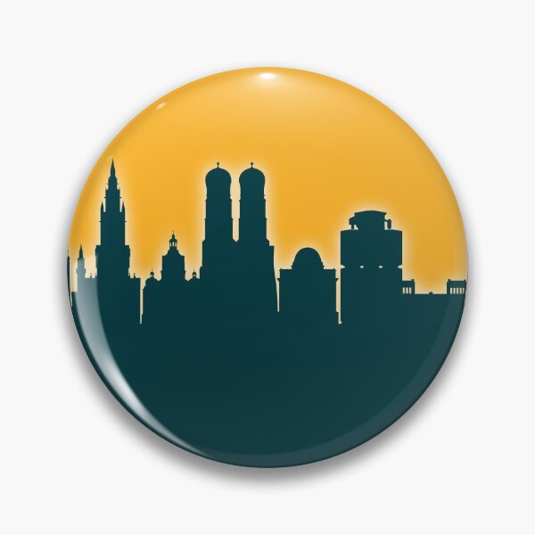 Item preview, Munich Germany Skyline designed and sold by ArtPrints.
