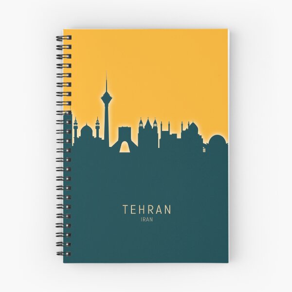 Item preview, Tehran Iran Skyline designed and sold by ArtPrints.